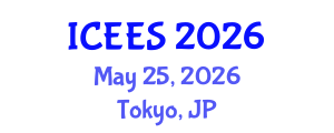 International Conference on Earthquake Engineering and Seismology (ICEES) May 25, 2026 - Tokyo, Japan