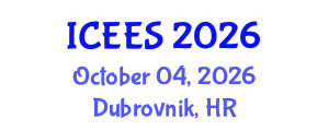 International Conference on Earthquake Engineering and Seismology (ICEES) October 04, 2026 - Dubrovnik, Croatia International Conference on Earthquake Engineering and Seismology (ICEES) October 04, 2026 - Dubrovnik, Croatia