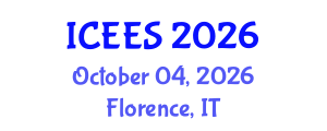 International Conference on Earthquake Engineering and Seismology (ICEES) October 04, 2026 - Florence, Italy International Conference on Earthquake Engineering and Seismology (ICEES) October 04, 2026 - Florence, Italy