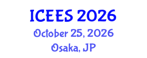 International Conference on Earthquake Engineering and Seismology (ICEES) October 25, 2026 - Osaka, Japan International Conference on Earthquake Engineering and Seismology (ICEES) October 25, 2026 - Osaka, Japan