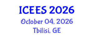 International Conference on Earthquake Engineering and Seismology (ICEES) October 04, 2026 - Tbilisi, Georgia International Conference on Earthquake Engineering and Seismology (ICEES) October 04, 2026 - Tbilisi, Georgia