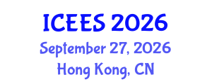 International Conference on Earthquake Engineering and Seismology (ICEES) September 27, 2026 - Hong Kong, China International Conference on Earthquake Engineering and Seismology (ICEES) September 27, 2026 - Hong Kong, China