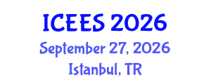 International Conference on Earthquake Engineering and Seismology (ICEES) September 27, 2026 - Istanbul, Turkey