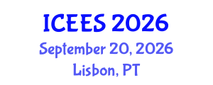 International Conference on Earthquake Engineering and Seismology (ICEES) September 20, 2026 - Lisbon, Portugal