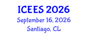 International Conference on Earthquake Engineering and Seismology (ICEES) September 16, 2026 - Santiago, Chile