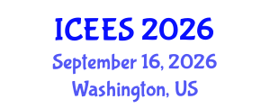 International Conference on Earthquake Engineering and Seismology (ICEES) September 16, 2026 - Washington, United States International Conference on Earthquake Engineering and Seismology (ICEES) September 16, 2026 - Washington, United States