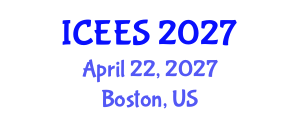 International Conference on Earthquake Engineering and Seismology (ICEES) April 22, 2027 - Boston, United States International Conference on Earthquake Engineering and Seismology (ICEES) April 22, 2027 - Boston, United States