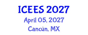 International Conference on Earthquake Engineering and Seismology (ICEES) April 05, 2027 - Cancún, Mexico