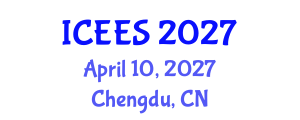 International Conference on Earthquake Engineering and Seismology (ICEES) April 10, 2027 - Chengdu, China International Conference on Earthquake Engineering and Seismology (ICEES) April 10, 2027 - Chengdu, China