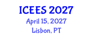 International Conference on Earthquake Engineering and Seismology (ICEES) April 15, 2027 - Lisbon, Portugal