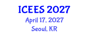 International Conference on Earthquake Engineering and Seismology (ICEES) April 17, 2027 - Seoul, Republic of Korea