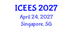 International Conference on Earthquake Engineering and Seismology (ICEES) April 24, 2027 - Singapore, Singapore