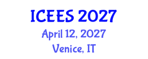 International Conference on Earthquake Engineering and Seismology (ICEES) April 12, 2027 - Venice, Italy International Conference on Earthquake Engineering and Seismology (ICEES) April 12, 2027 - Venice, Italy