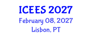 International Conference on Earthquake Engineering and Seismology (ICEES) February 08, 2027 - Lisbon, Portugal