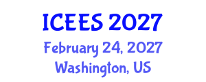 International Conference on Earthquake Engineering and Seismology (ICEES) February 24, 2027 - Washington, United States International Conference on Earthquake Engineering and Seismology (ICEES) February 24, 2027 - Washington, United States