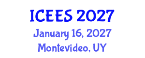 International Conference on Earthquake Engineering and Seismology (ICEES) January 16, 2027 - Montevideo, Uruguay International Conference on Earthquake Engineering and Seismology (ICEES) January 16, 2027 - Montevideo, Uruguay