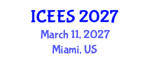 International Conference on Earthquake Engineering and Seismology (ICEES) March 11, 2027 - Miami, United States International Conference on Earthquake Engineering and Seismology (ICEES) March 11, 2027 - Miami, United States