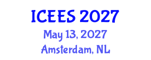 International Conference on Earthquake Engineering and Seismology (ICEES) May 13, 2027 - Amsterdam, Netherlands