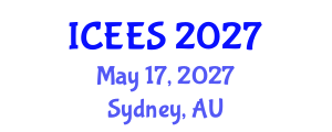International Conference on Earthquake Engineering and Seismology (ICEES) May 17, 2027 - Sydney, Australia International Conference on Earthquake Engineering and Seismology (ICEES) May 17, 2027 - Sydney, Australia