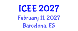 International Conference on Earthquake Engineering (ICEE) February 11, 2027 - Barcelona, Spain