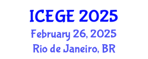 International Conference on Earthquake Geotechnical Engineering (ICEGE) February 26, 2025 - Rio de Janeiro, Brazil