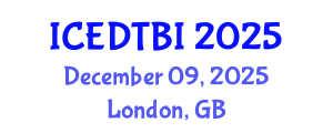 International Conference on Eating Disorder Treatment and Body Image (ICEDTBI) December 09, 2025 - London, United Kingdom