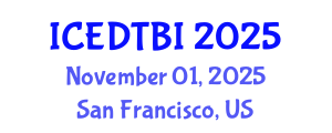 International Conference on Eating Disorder Treatment and Body Image (ICEDTBI) November 01, 2025 - San Francisco, United States