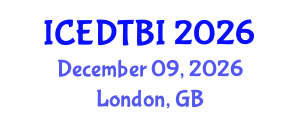 International Conference on Eating Disorder Treatment and Body Image (ICEDTBI) December 09, 2026 - London, United Kingdom International Conference on Eating Disorder Treatment and Body Image (ICEDTBI) December 09, 2026 - London, United Kingdom