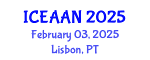 International Conference on Eco-Architecture: Architecture and Nature (ICEAAN) February 03, 2025 - Lisbon, Portugal