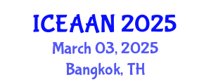 International Conference on Eco-Architecture: Architecture and Nature (ICEAAN) March 03, 2025 - Bangkok, Thailand