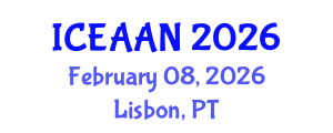 International Conference on Eco-Architecture: Architecture and Nature (ICEAAN) February 08, 2026 - Lisbon, Portugal