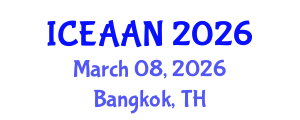 International Conference on Eco-Architecture: Architecture and Nature (ICEAAN) March 08, 2026 - Bangkok, Thailand