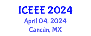 International Conference on Ecological and Environmental Engineering (ICEEE) April 04, 2024 - Cancún, Mexico