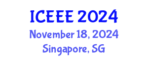 International Conference on Ecological and Environmental Engineering (ICEEE) November 18, 2024 - Singapore, Singapore