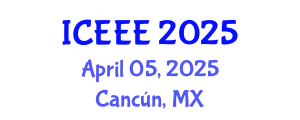 International Conference on Ecological and Environmental Engineering (ICEEE) April 05, 2025 - Cancún, Mexico