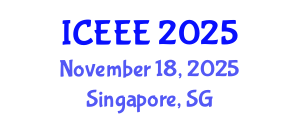 International Conference on Ecological and Environmental Engineering (ICEEE) November 18, 2025 - Singapore, Singapore