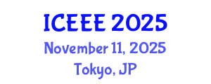 International Conference on Ecological and Environmental Engineering (ICEEE) November 11, 2025 - Tokyo, Japan