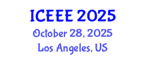 International Conference on Ecological and Environmental Engineering (ICEEE) October 28, 2025 - Los Angeles, United States