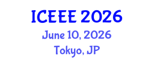 International Conference on Ecological and Environmental Engineering (ICEEE) June 10, 2026 - Tokyo, Japan