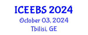 International Conference on Ecological, Environmental and Biological Sciences (ICEEBS) October 03, 2024 - Tbilisi, Georgia