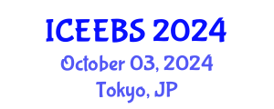 International Conference on Ecological, Environmental and Biological Sciences (ICEEBS) October 03, 2024 - Tokyo, Japan