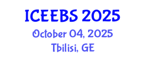 International Conference on Ecological, Environmental and Biological Sciences (ICEEBS) October 04, 2025 - Tbilisi, Georgia
