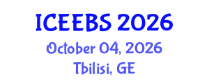 International Conference on Ecological, Environmental and Biological Sciences (ICEEBS) October 04, 2026 - Tbilisi, Georgia