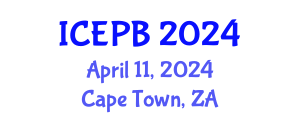 International Conference on Ecological Psychology and Behavior (ICEPB) April 11, 2024 - Cape Town, South Africa