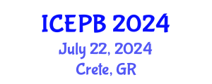 International Conference on Ecological Psychology and Behavior (ICEPB) July 22, 2024 - Crete, Greece