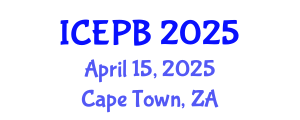 International Conference on Ecological Psychology and Behavior (ICEPB) April 15, 2025 - Cape Town, South Africa