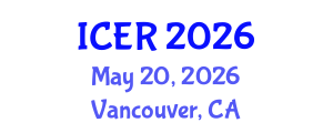 International Conference on Ecological Restoration (ICER) May 20, 2026 - Vancouver, Canada