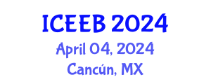 International Conference on Ecology and Environmental Biology (ICEEB) April 04, 2024 - Cancún, Mexico