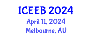 International Conference on Ecology and Environmental Biology (ICEEB) April 11, 2024 - Melbourne, Australia