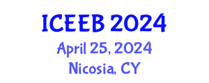 International Conference on Ecology and Environmental Biology (ICEEB) April 25, 2024 - Nicosia, Cyprus